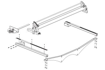 Линейка направляющая для BELMASH SDM-2000M